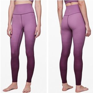 Lululemon align legging purple ombre gradient